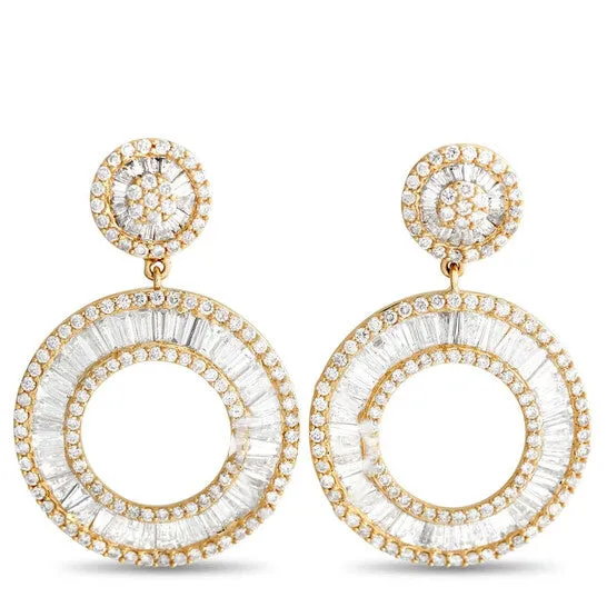 JMS always Original LB Exclusive 18K White and Yellow Gold 475 ct Diamond Earrings Earrings JMS always Original LB Exclusive 18K White and Yellow Gold 475 ct Diamond Earrings Earrings