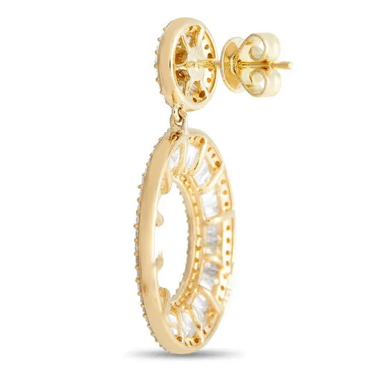JMS always Original LB Exclusive 18K White and Yellow Gold 475 ct Diamond Earrings Earrings JMS always Original LB Exclusive 18K White and Yellow Gold 475 ct Diamond Earrings Earrings