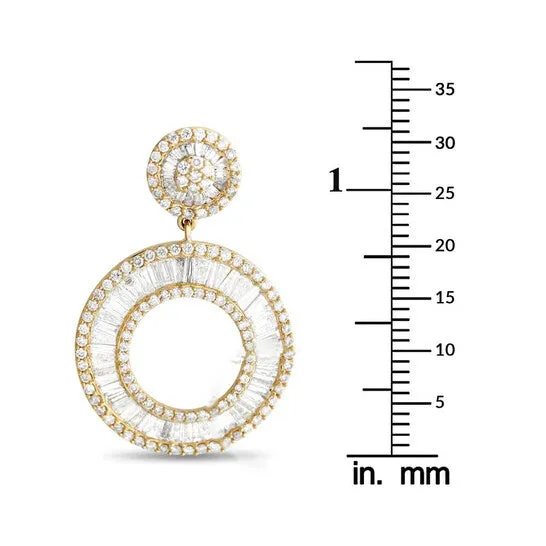 JMS always Original LB Exclusive 18K White and Yellow Gold 475 ct Diamond Earrings Earrings JMS always Original LB Exclusive 18K White and Yellow Gold 475 ct Diamond Earrings Earrings