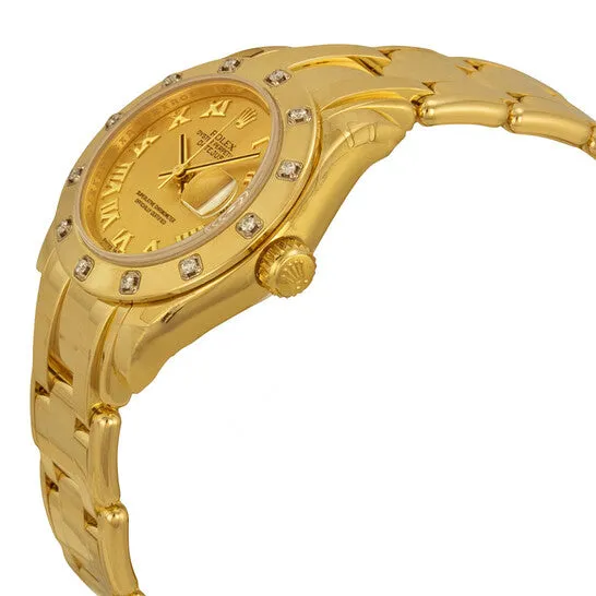JMS always PreStyled Sets Original Rolex LadyDatejust Pearlmaster Champagne Dial 18K Yellow Gold Automatic Ladies Watch 80318CRPM JMS always PreStyled Sets Original Rolex LadyDatejust Pearlmaster Champagne Dial 18K Yellow Gold Automatic Ladies Watch 80318CRPM