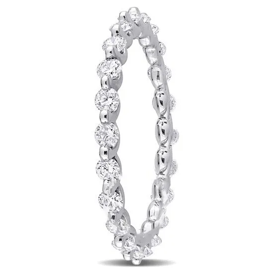 JMS always Rings Original Amour 1 CT Diamond TW Eternity Ring White Platinum JMS always Rings Original Amour 1 CT Diamond TW Eternity Ring White Platinum