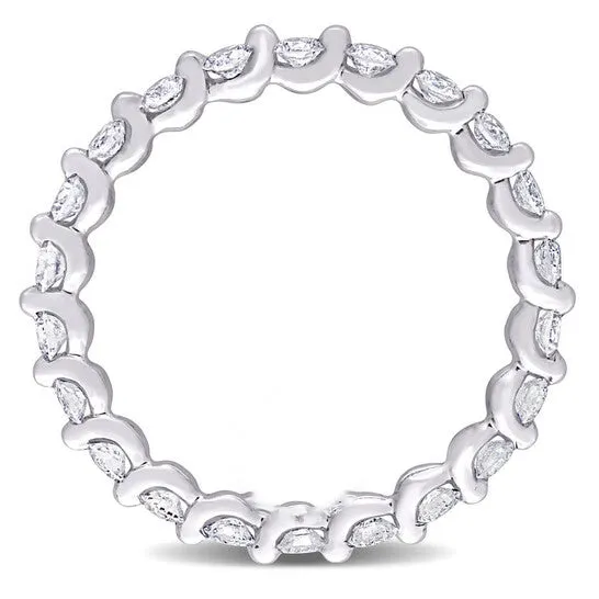 JMS always Rings Original Amour 1 CT Diamond TW Eternity Ring White Platinum JMS always Rings Original Amour 1 CT Diamond TW Eternity Ring White Platinum