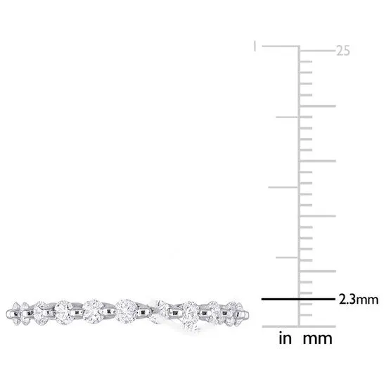 JMS always Rings Original Amour 1 CT Diamond TW Eternity Ring White Platinum JMS always Rings Original Amour 1 CT Diamond TW Eternity Ring White Platinum