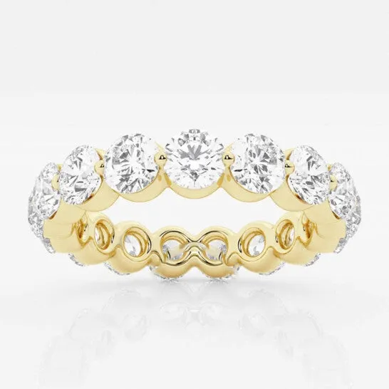 JMS always Rings Original Brilliant Diamond 14K Yellow Gold 3 CTTW Floating RoundCut LAB GROWN Diamond Eternity Band G SI JMS always Rings Original Brilliant Diamond 14K Yellow Gold 3 CTTW Floating RoundCut LAB GROWN Diamond Eternity Band G SI