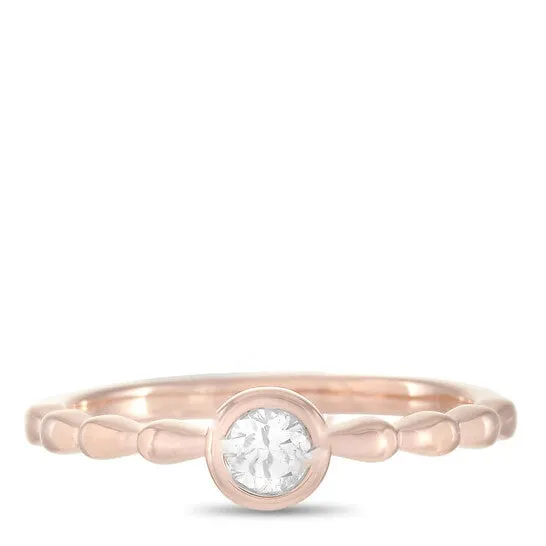 JMS always Rings Original LB Exclusive 14K Rose Gold 025 ct Diamond Ring JMS always Rings Original LB Exclusive 14K Rose Gold 025 ct Diamond Ring