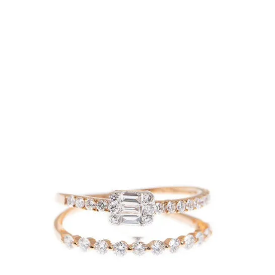 JMS always Rings Original New J Collection Fine Jewellery Ring W Diamond3 Cdibag 009 Ct32 Rddi 064 Ct18kr 277 Gm 18kt Rose Gold Pink Gold JMS always Rings Original New J Collection Fine Jewellery Ring W Diamond3 Cdibag 009 Ct32 Rddi 064 Ct18kr 277 Gm 18kt Rose Gold Pink Gold