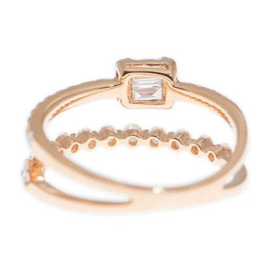 JMS always Rings Original New J Collection Fine Jewellery Ring W Diamond3 Cdibag 009 Ct32 Rddi 064 Ct18kr 277 Gm 18kt Rose Gold Pink Gold JMS always Rings Original New J Collection Fine Jewellery Ring W Diamond3 Cdibag 009 Ct32 Rddi 064 Ct18kr 277 Gm 18kt Rose Gold Pink Gold