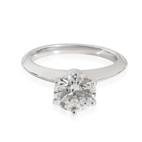 JMS always Rings Original PreOwned Tiffany Co Diamond Engagement Solitaire Ring in Platinum H VS2 139 CT JMS always Rings Original PreOwned Tiffany Co Diamond Engagement Solitaire Ring in Platinum H VS2 139 CT