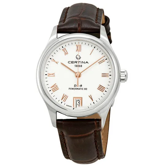 JMS always Watches Original Certina DS8 Automatic White Dial Ladies Watch C0332071601300 JMS always Watches Original Certina DS8 Automatic White Dial Ladies Watch C0332071601300