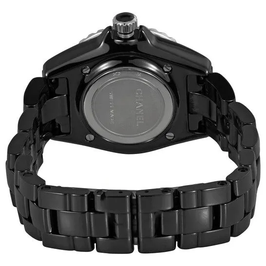 JMS always Watches Original Chanel J12 Quartz Black Dial Ladies Watch H5695 JMS always Watches Original Chanel J12 Quartz Black Dial Ladies Watch H5695