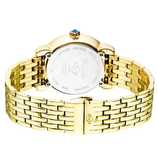 JMS always Watches Original GV2 by Gevril Marsala Tortoise Diamond Mother of Pearl Dial Ladies Watch 9851B JMS always Watches Original GV2 by Gevril Marsala Tortoise Diamond Mother of Pearl Dial Ladies Watch 9851B