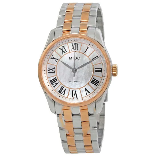 JMS always Watches Original Mido Belluna II Mother of Pearl Dial Ladies Watch M0242072211000 JMS always Watches Original Mido Belluna II Mother of Pearl Dial Ladies Watch M0242072211000