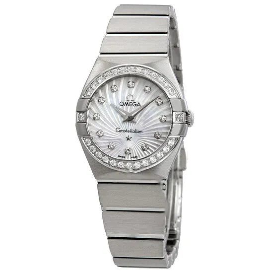 JMS always Watches Original Omega Constellation Mother of Pearl Diamond Dial Ladies Watch 12315246055002 JMS always Watches Original Omega Constellation Mother of Pearl Diamond Dial Ladies Watch 12315246055002