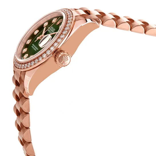 JMS always Watches Original Rolex LadyDatejust Automatic Diamond Green Dial Ladies Watch 279135GNDP JMS always Watches Original Rolex LadyDatejust Automatic Diamond Green Dial Ladies Watch 279135GNDP