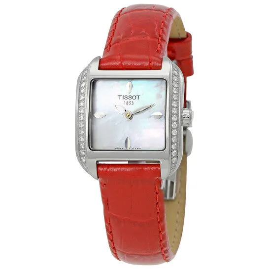 JMS always Watches Original Tissot TWave Mother of Pearl Dial Ladies Watch T02136571 JMS always Watches Original Tissot TWave Mother of Pearl Dial Ladies Watch T02136571