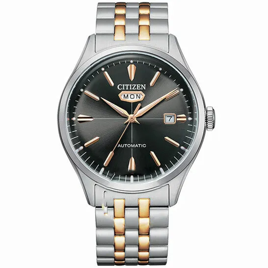 Original Citizen Automatic Black Dial Twotone Mens Watch NH839470H JMS always Rings Original Citizen Automatic Black Dial Twotone Mens Watch NH839470H JMS always Rings