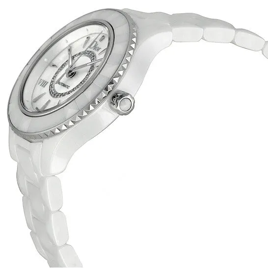 Original Dior VIII Automatic Diamond Dial White Ceramic Ladies Watch CD1235E3C002 JMS always Watches Original Dior VIII Automatic Diamond Dial White Ceramic Ladies Watch CD1235E3C002 JMS always Watches