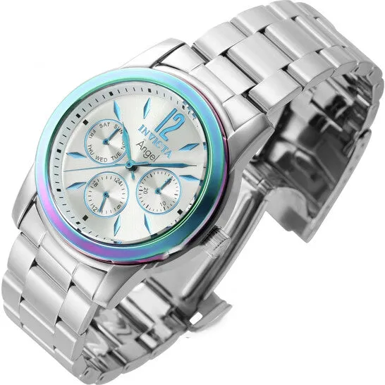 Original Invicta Angel Quartz Silver Dial Ladies Watch 40222 JMS always Watches Original Invicta Angel Quartz Silver Dial Ladies Watch 40222 JMS always Watches