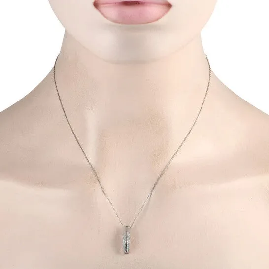 Original LB Exclusive 14K White Gold 058ct Diamond Necklace JMS always Necklaces Original LB Exclusive 14K White Gold 058ct Diamond Necklace JMS always Necklaces