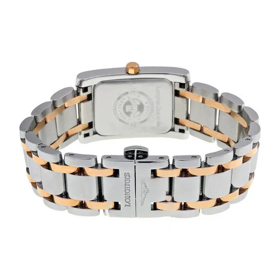 Original Longines Dolce Vita White Dial Stainless Steel and 18kt Rose Gold Ladies Watch L55025187 JMS always Earrings Original Longines Dolce Vita White Dial Stainless Steel and 18kt Rose Gold Ladies Watch L55025187 JMS always Earrings