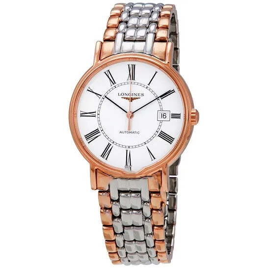 Original Longines Flagship Automatic White Dial Twotone Mens Watch L49211117 JMS always Rings Original Longines Flagship Automatic White Dial Twotone Mens Watch L49211117 JMS always Rings