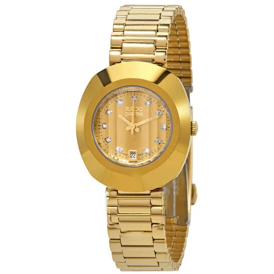 Original Rado Original Yellow Gold Dial Ladies Watch R12306303 JMS always Watches Original Rado Original Yellow Gold Dial Ladies Watch R12306303 JMS always Watches