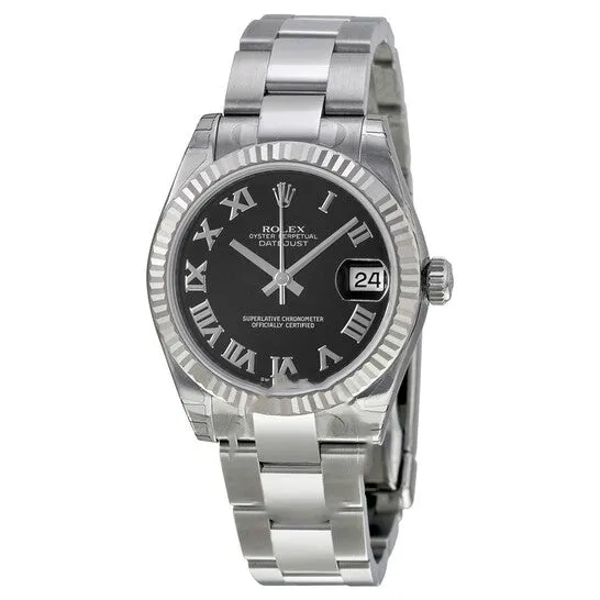Original Rolex Datejust Lady 31 Black Dial Stainless Steel Oyster Bracelet Automatic Watch 178274BKRO JMS always Bracelets Original Rolex Datejust Lady 31 Black Dial Stainless Steel Oyster Bracelet Automatic Watch 178274BKRO JMS always Bracelets
