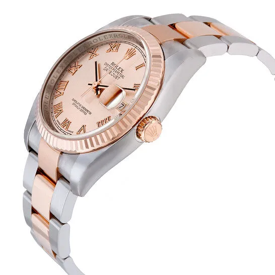 Original Rolex Oyster Perpetual Datejust 36 Pink Dial Stainless Steel and 18K Everose Gold Bracelet Automatic Mens Watch 116231PRO JMS always Bracelets Original Rolex Oyster Perpetual Datejust 36 Pink Dial Stainless Steel and 18K Everose Gold Bracelet Automatic Mens Watch 116231PRO JMS always Bracelets