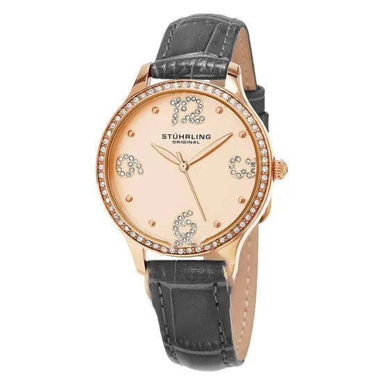 Original Stuhrling Original Vogue Rose Goldtone Dial Ladies Watch M15313 JMS always Rings Original Stuhrling Original Vogue Rose Goldtone Dial Ladies Watch M15313 JMS always Rings