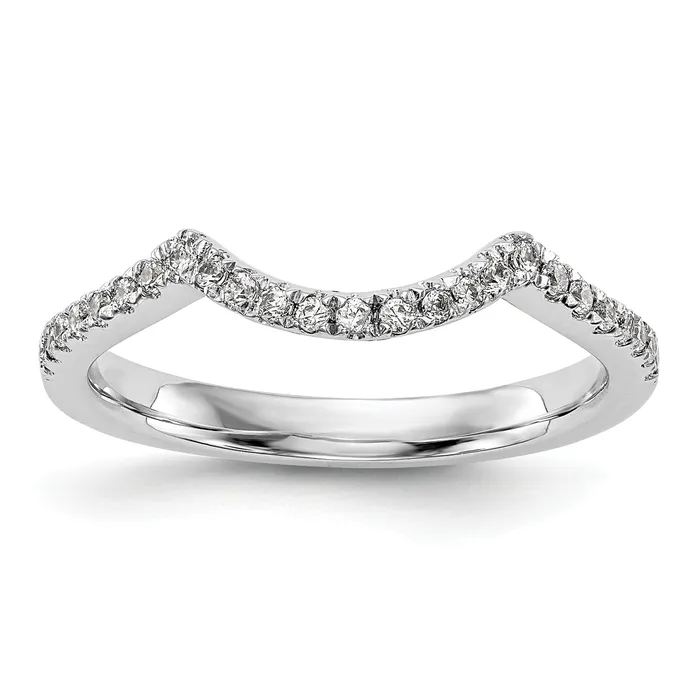 Rings Goldia 010ct CZ Solid Real 14K White Gold Lab Grown SI1SI2 G H I Wedding Wedding Band Ring Rings Goldia 010ct CZ Solid Real 14K White Gold Lab Grown SI1SI2 G H I Wedding Wedding Band Ring