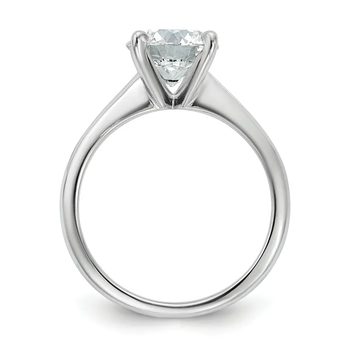 Rings Goldia 14k White Gold 2 Ct Lab Grown Diamond VSSI G Round Solitaire Engagement Ring