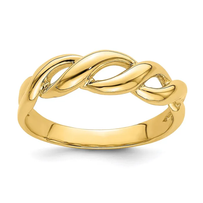 Rings Goldia 14K Yellow Gold Freeform Knot Ring