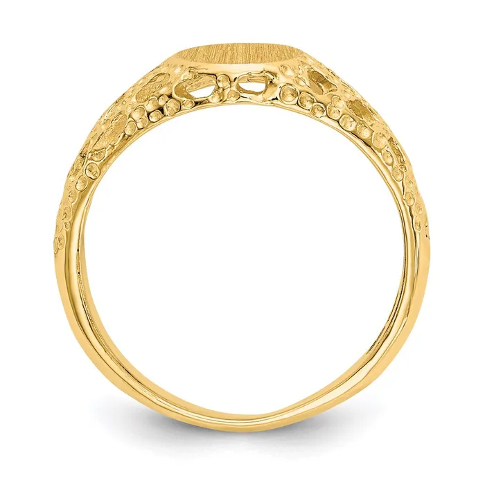 Rings Goldia 14K Yellow Gold Signet Ring