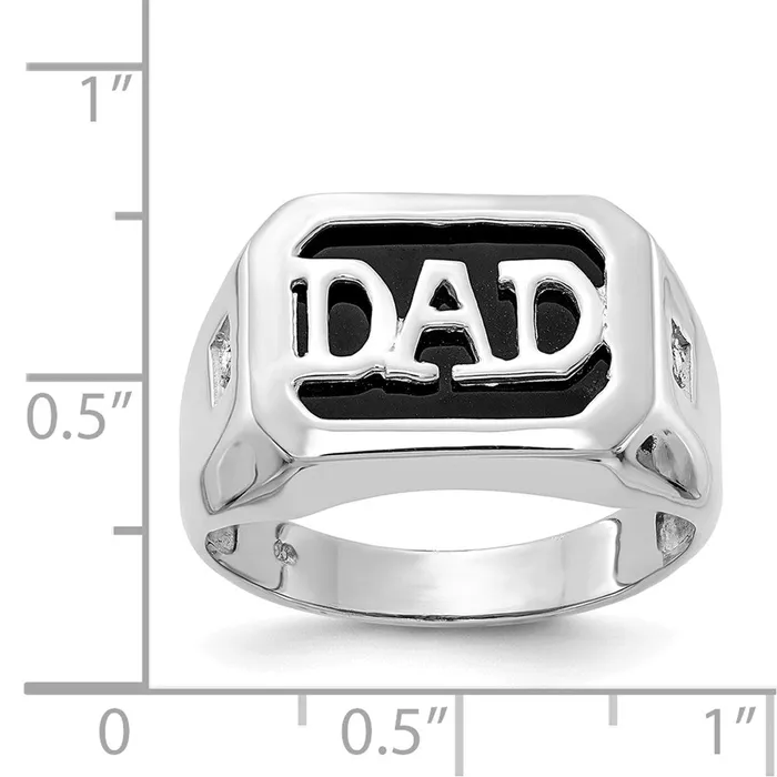 Rings Goldiacom 14k White Gold AAA Real Diamond mens ring