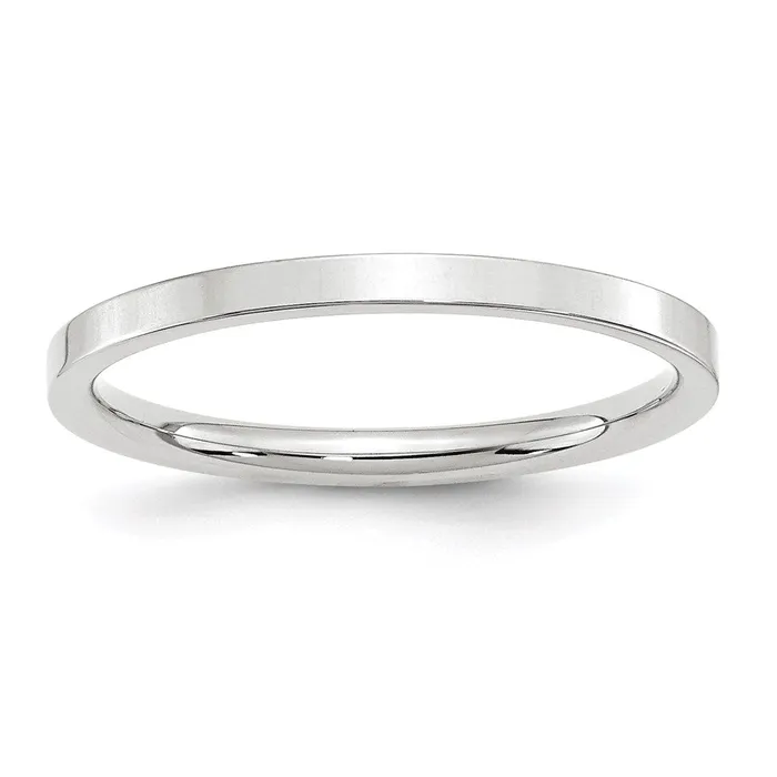 Rings Goldia Solid 10K White Gold 2mm Standard Flat Comfort Fit MensWomens Wedding Band Ring Size 10 Rings Goldia Solid 10K White Gold 2mm Standard Flat Comfort Fit MensWomens Wedding Band Ring Size 10