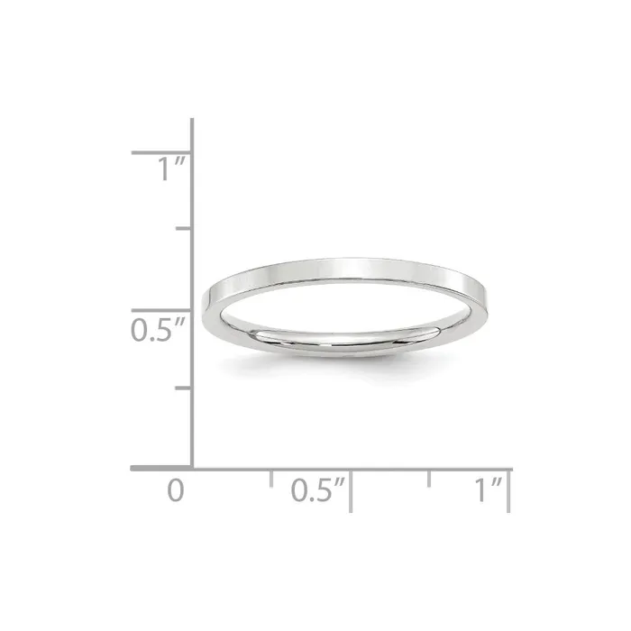 Rings Goldia Solid 10K White Gold 2mm Standard Flat Comfort Fit MensWomens Wedding Band Ring Size 10 Rings Goldia Solid 10K White Gold 2mm Standard Flat Comfort Fit MensWomens Wedding Band Ring Size 10