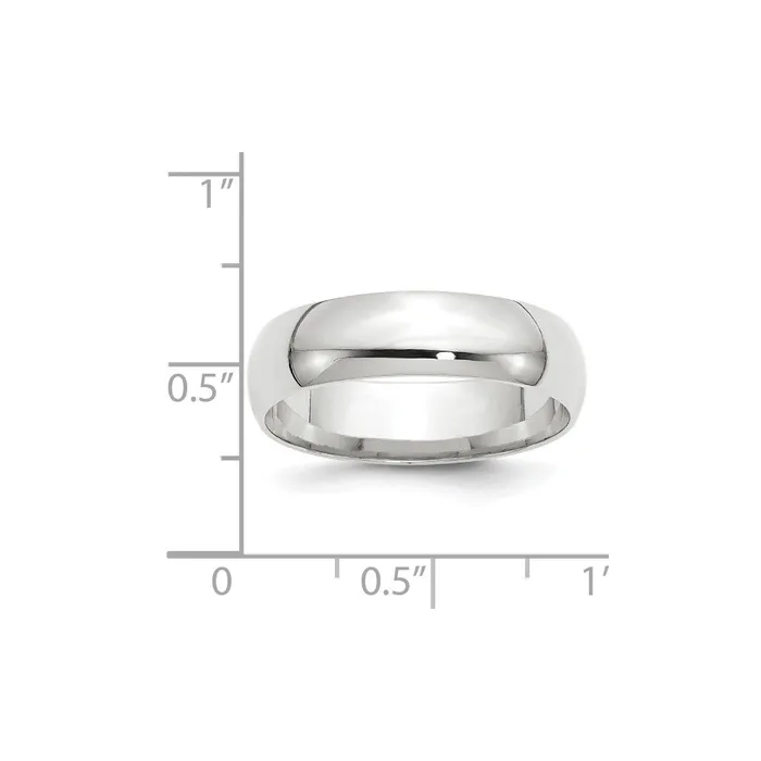 Rings Goldia Solid 10K White Gold 6mm Light Weight Comfort Fit MensWomens Wedding Band Ring Size 105 Rings Goldia Solid 10K White Gold 6mm Light Weight Comfort Fit MensWomens Wedding Band Ring Size 105