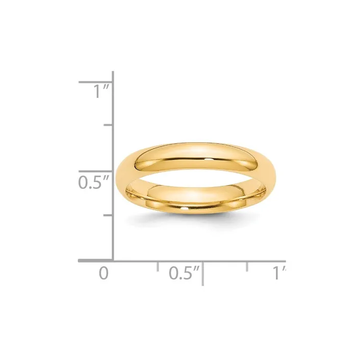 Rings Goldia Solid 10K Yellow Gold 4mm Comfort Fit MensWomens Wedding Band Ring Size 6 Rings Goldia Solid 10K Yellow Gold 4mm Comfort Fit MensWomens Wedding Band Ring Size 6