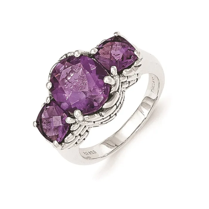 Rings Goldia Sterling Silver Amethyst Ring
