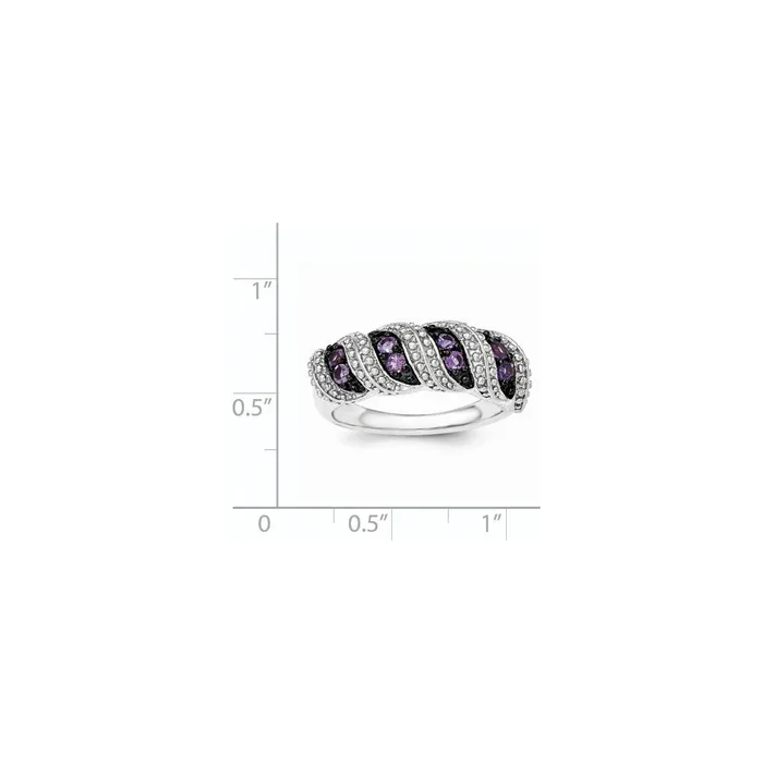 Rings Goldia Sterling Silver Amethyst Ring