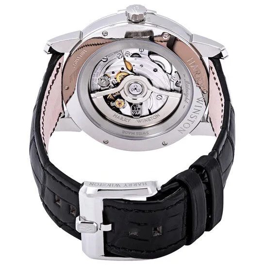 Rings JMS always Original Harry Winston Midnight Automatic BlackSilver Dial Mens 18k White Gold Watch MIDAMP42WW002 Rings JMS always Original Harry Winston Midnight Automatic BlackSilver Dial Mens 18k White Gold Watch MIDAMP42WW002