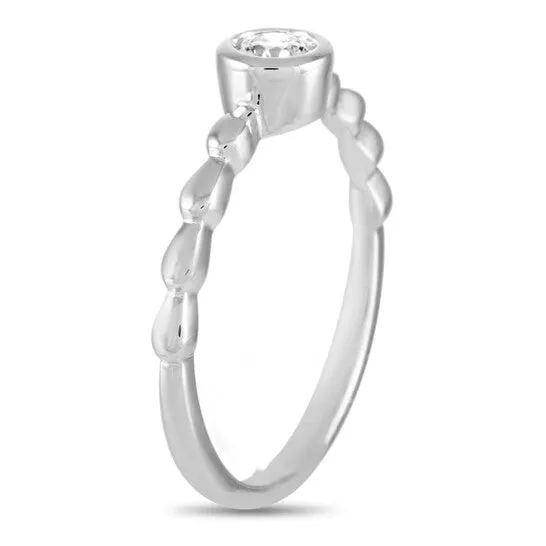 Rings JMS always Original LB Exclusive 14K White Gold 025 ct Diamond Ring Rings JMS always Original LB Exclusive 14K White Gold 025 ct Diamond Ring