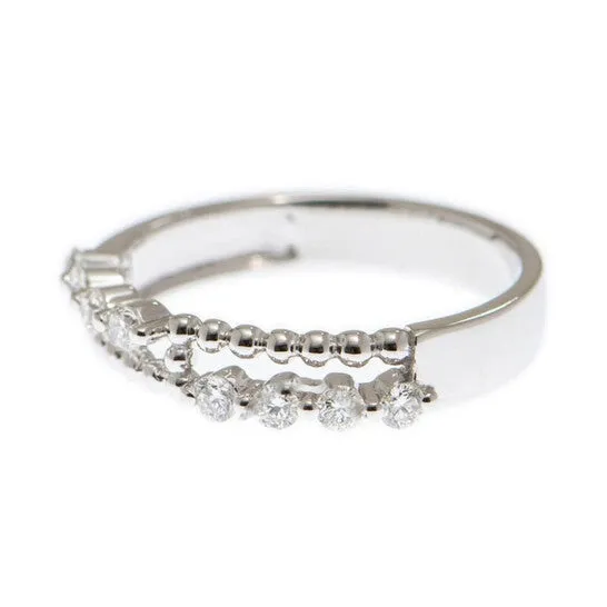 Rings JMS always Original New J Collection Ring W Diamond 8 Rddi 032 Ct18kw 316 Gm eur 55 18kt White Gold Silver Rings JMS always Original New J Collection Ring W Diamond 8 Rddi 032 Ct18kw 316 Gm eur 55 18kt White Gold Silver