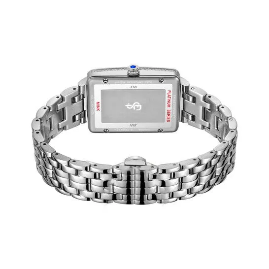 Rings Original JBW Platinum Series Diamond Silvertone Dial Ladies Watch PS505B JMS always Rings Original JBW Platinum Series Diamond Silvertone Dial Ladies Watch PS505B JMS always