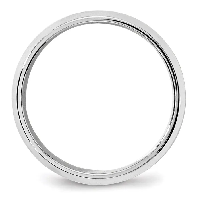 Rings Solid 14K White Gold 7mm Bevel Edge Comfort Fit MensWomens Wedding Band Ring Size 13 Goldia Rings Solid 14K White Gold 7mm Bevel Edge Comfort Fit MensWomens Wedding Band Ring Size 13 Goldia