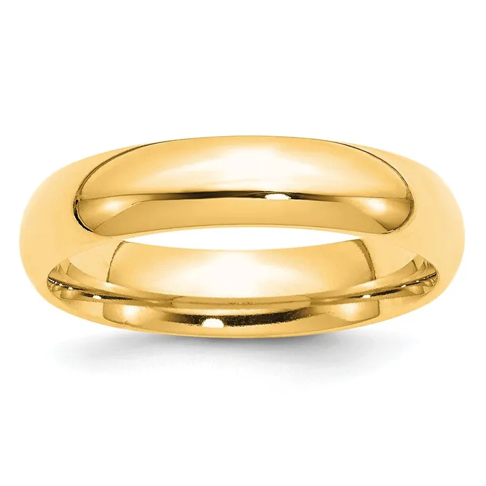 Rings Solid 14K Yellow Gold 5mm Comfort Fit MensWomens Wedding Band Ring Size 55 Goldia Rings Solid 14K Yellow Gold 5mm Comfort Fit MensWomens Wedding Band Ring Size 55 Goldia