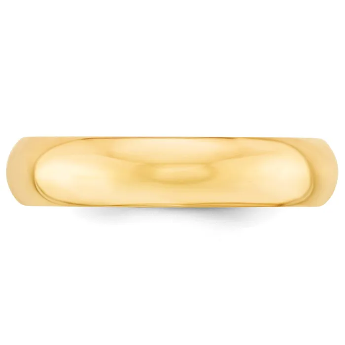 Rings Solid 14K Yellow Gold 5mm Comfort Fit MensWomens Wedding Band Ring Size 55 Goldia Rings Solid 14K Yellow Gold 5mm Comfort Fit MensWomens Wedding Band Ring Size 55 Goldia