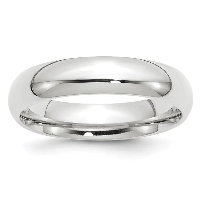 Solid 10K White Gold 5mm Standard Comfort Fit MensWomens Wedding Band Ring Size 13 Goldia Rings Solid 10K White Gold 5mm Standard Comfort Fit MensWomens Wedding Band Ring Size 13 Goldia Rings