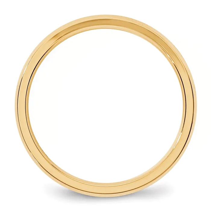 Solid 10K Yellow Gold 3mm Bevel Edge Comfort Fit MensWomens Wedding Band Ring Size 11 Goldia Rings Solid 10K Yellow Gold 3mm Bevel Edge Comfort Fit MensWomens Wedding Band Ring Size 11 Goldia Rings