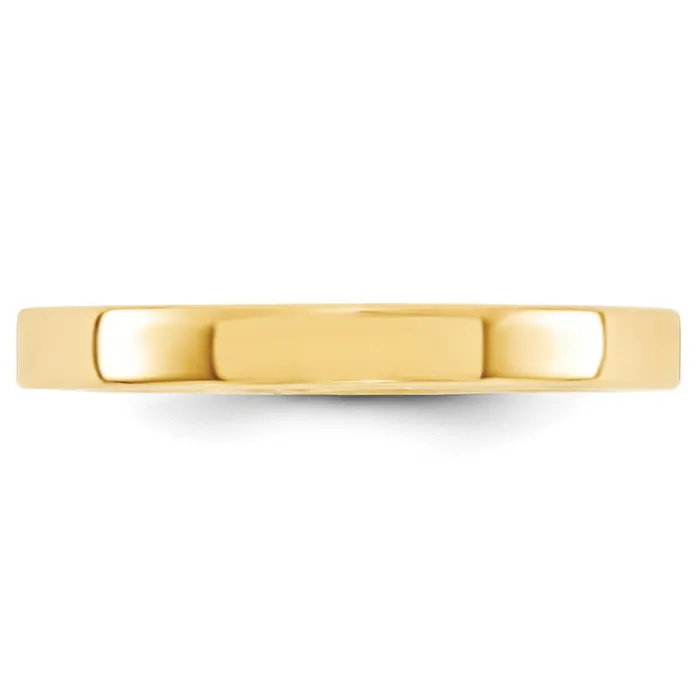 Solid 10K Yellow Gold 3mm Standard Flat Comfort Fit MensWomens Wedding Band Ring Size 11 Goldia Rings Solid 10K Yellow Gold 3mm Standard Flat Comfort Fit MensWomens Wedding Band Ring Size 11 Goldia Rings